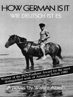 cover image of How German Is It